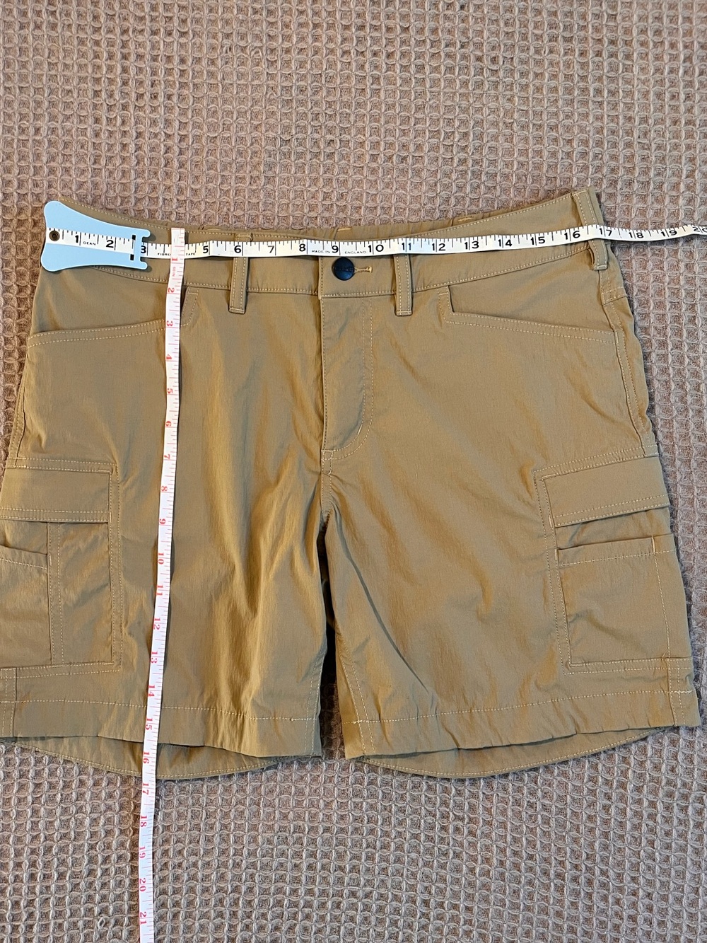 Carhartt Women's Straight Fit Cargo Shorts Size 10 Khaki Tan - Picture 2 of 5
